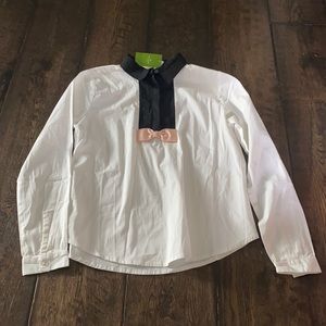 Kate Spade girls tuxedo top black 12 skirt rules